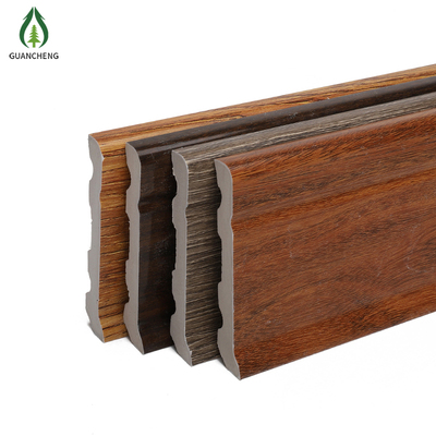 7.5 * 0.95厘米木质彩色防水聚氨酯地板踢脚板保护器模具