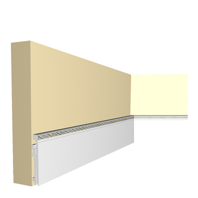 12*2.2cm Hot Sale skirting Board cover Clips kitchen cabinet plastic mould JC03-120M