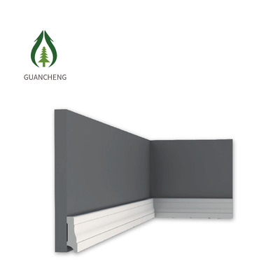 58*81mm White 3D Model Ps Skirting Board Flooring Corner Covering Accessories GC1081