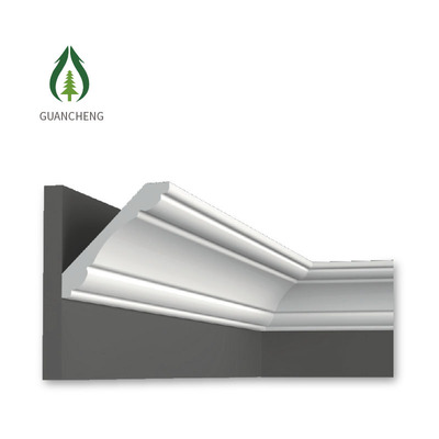 80*80mm Classic Style Easy Install Waterproof Decoration Cornice PS Chair-rails Trim Moulding