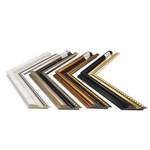 Guancheng 168 Vintage Brown Dot Decoration Wood Grain Photo Frame Polystyrene