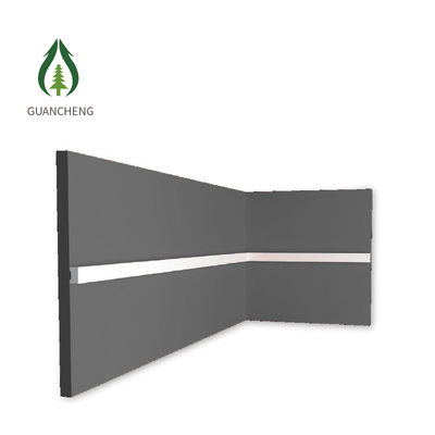 20 * 12毫米防水快速安装塑料白边成型PS檐口墙板成型