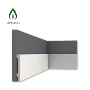 120*15毫米防水PS踢脚板PS涂层spc乙烯基聚氯乙烯踢脚板地板配件GC1119